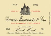 2005 Morot Beaune Marconnets